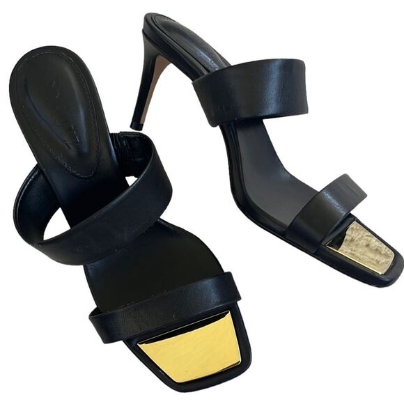 Like New SCHUTZ Leather Heels - Picture 1 of 8